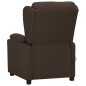 vidaXL Massagesessel mit Aufstehhilfe Dunkelbraun Stoff vidaXL Massagesessel mit Aufstehhilfe Dunkelbraun Stoff