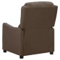 vidaXL Massagesessel mit Aufstehhilfe Taupe Stoff vidaXL Massagesessel mit Aufstehhilfe Taupe Stoff