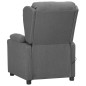 vidaXL Massagesessel mit Aufstehhilfe Hellgrau Stoff vidaXL Massagesessel mit Aufstehhilfe Hellgrau Stoff