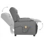 vidaXL Massagesessel mit Aufstehhilfe Hellgrau Stoff vidaXL Massagesessel mit Aufstehhilfe Hellgrau Stoff