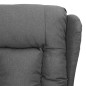vidaXL Massagesessel mit Aufstehhilfe Hellgrau Stoff vidaXL Massagesessel mit Aufstehhilfe Hellgrau Stoff