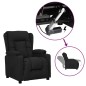 vidaXL Aufstehsessel Schwarz Stoff vidaXL Aufstehsessel Schwarz Stoff