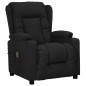 vidaXL Massagesessel mit Aufstehhilfe Schwarz Stoff vidaXL Massagesessel mit Aufstehhilfe Schwarz Stoff