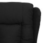 vidaXL Massagesessel mit Aufstehhilfe Schwarz Stoff vidaXL Massagesessel mit Aufstehhilfe Schwarz Stoff