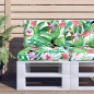 vidaXL Palettenkissen Mehrfarbig 60x40x12 cm Stoff vidaXL Palettenkissen Mehrfarbig 60x40x12 cm Stoff