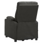vidaXL Massagesessel mit Aufstehhilfe Dunkelgrau Stoff vidaXL Massagesessel mit Aufstehhilfe Dunkelgrau Stoff