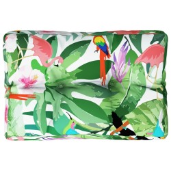 vidaXL Palettenkissen Mehrfarbig 60x40x12 cm Stoff