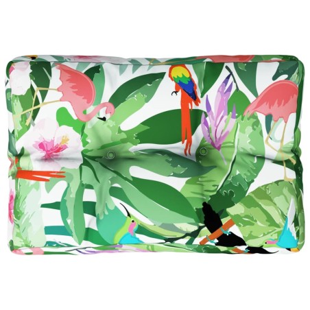 vidaXL Palettenkissen Mehrfarbig 60x40x12 cm Stoff