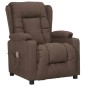 vidaXL Massagesessel mit Aufstehhilfe Taupe Stoff vidaXL Massagesessel mit Aufstehhilfe Taupe Stoff
