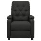vidaXL Aufstehsessel Schwarz Stoff vidaXL Aufstehsessel Schwarz Stoff