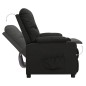 vidaXL Aufstehsessel Schwarz Stoff vidaXL Aufstehsessel Schwarz Stoff