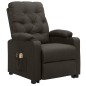vidaXL Massagesessel mit Aufstehhilfe Taupe Stoff vidaXL Massagesessel mit Aufstehhilfe Taupe Stoff