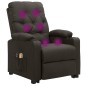 vidaXL Massagesessel mit Aufstehhilfe Taupe Stoff vidaXL Massagesessel mit Aufstehhilfe Taupe Stoff