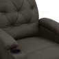 vidaXL Massagesessel mit Aufstehhilfe Taupe Stoff vidaXL Massagesessel mit Aufstehhilfe Taupe Stoff