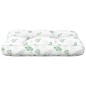 Palettenkissen Blattmuster 60x40x12 cm Stoff Palettenkissen Blattmuster 60x40x12 cm Stoff