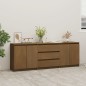 vidaXL Beistellschrank Honigbraun 180x36x65 cm Massivholz Kiefer vidaXL Beistellschrank Honigbraun 180x36x65 cm Massivholz Kiefer
