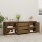 vidaXL Beistellschrank Honigbraun 180x36x65 cm Massivholz Kiefer vidaXL Beistellschrank Honigbraun 180x36x65 cm Massivholz Kiefer