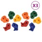 vidaXL Klettersteine 30 Stk. PE Mehrfarbig vidaXL Klettersteine 30 Stk. PE Mehrfarbig