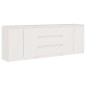 vidaXL Beistellschrank Weiß 180x36x65 cm Massivholz Kiefer vidaXL Beistellschrank Weiß 180x36x65 cm Massivholz Kiefer