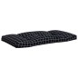 vidaXL Palettenkissen 2 Stk. Schwarz Karomuster Oxford-Gewebe vidaXL Palettenkissen 2 Stk. Schwarz Karomuster Oxford-Gewebe