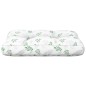 Palettenkissen Blattmuster 50x40x12 cm Stoff Palettenkissen Blattmuster 50x40x12 cm Stoff