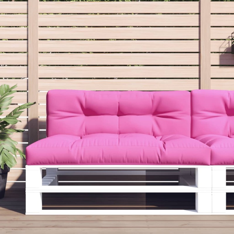 vidaXL Palettenkissen Rosa 120x40x12 cm Stoff vidaXL Palettenkissen Rosa 120x40x12 cm Stoff