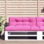 vidaXL Palettenkissen Rosa 120x40x12 cm Stoff vidaXL Palettenkissen Rosa 120x40x12 cm Stoff