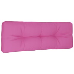 vidaXL Palettenkissen Rosa 120x40x12 cm Stoff