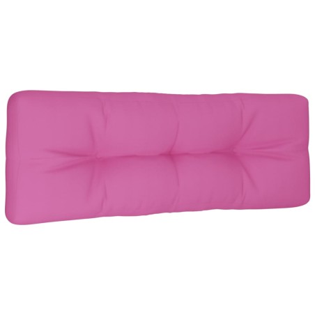 vidaXL Palettenkissen Rosa 120x40x12 cm Stoff