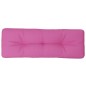 vidaXL Palettenkissen Rosa 120x40x12 cm Stoff vidaXL Palettenkissen Rosa 120x40x12 cm Stoff