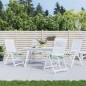 Stuhlkissen 4 Stk. Blattmuster 40x40x3 cm Stoff Stuhlkissen 4 Stk. Blattmuster 40x40x3 cm Stoff