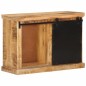 vidaXL Sideboard 80x30x55 cm Massives Raues Mangoholz vidaXL Sideboard 80x30x55 cm Massives Raues Mangoholz