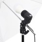 vidaXL Fotostudio-Set mit Beleuchtung und Hintergrund vidaXL Fotostudio-Set mit Beleuchtung und Hintergrund