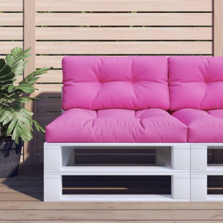 Palettenkissen Rosa 70x40x12 cm Stoff