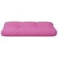 Palettenkissen Rosa 70x40x12 cm Stoff
