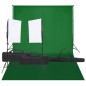 vidaXL Fotostudio-Set mit Beleuchtung und Hintergrund vidaXL Fotostudio-Set mit Beleuchtung und Hintergrund