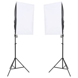 vidaXL Fotostudio-Set mit Beleuchtung und Hintergrund
