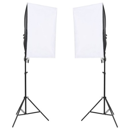 vidaXL Fotostudio-Set mit Beleuchtung und Hintergrund