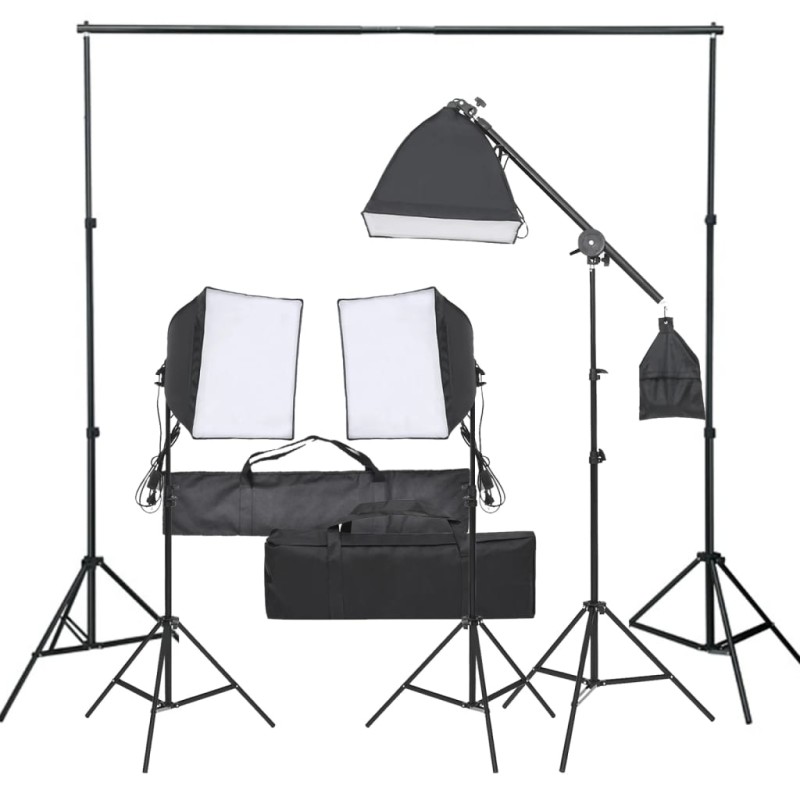 vidaXL Fotostudio-Set mit Beleuchtung vidaXL Fotostudio-Set mit Beleuchtung