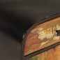 Sideboard 140x35x70 cm Altholz Massiv und Metall Sideboard 140x35x70 cm Altholz Massiv und Metall