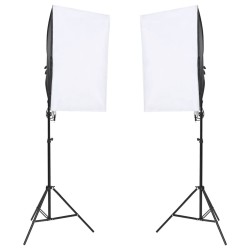 vidaXL Fotostudio-Set mit Beleuchtung und Hintergrund