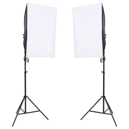 vidaXL Fotostudio-Set mit Beleuchtung und Hintergrund
