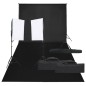 vidaXL Fotostudio-Set mit Beleuchtung und Hintergrund vidaXL Fotostudio-Set mit Beleuchtung und Hintergrund