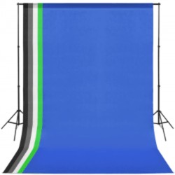 vidaXL Fotostudio-Set mit Softbox und Hintergrund