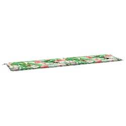 vidaXL Gartenbank-Auflage Mehrfarbig 200x50x3 cm Stoff