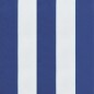 Stuhlkissen 6 Stk. Blau & Weiß Gestreift 40x40x7 cm Stoff Stuhlkissen 6 Stk. Blau & Weiß Gestreift 40x40x7 cm Stoff
