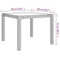vidaXL 3-tlg. Garten-Essgruppe mit Auflagen Poly Rattan Beige vidaXL 3-tlg. Garten-Essgruppe mit Auflagen Poly Rattan Beige