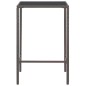 vidaXL 5-tlg. Gartenbar-Set mit Kissen Poly Rattan Braun vidaXL 5-tlg. Gartenbar-Set mit Kissen Poly Rattan Braun
