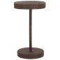 vidaXL 3-tlg. Gartenbar-Set mit Kissen Poly Rattan Braun vidaXL 3-tlg. Gartenbar-Set mit Kissen Poly Rattan Braun