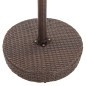 vidaXL 3-tlg. Gartenbar-Set mit Kissen Poly Rattan Braun vidaXL 3-tlg. Gartenbar-Set mit Kissen Poly Rattan Braun